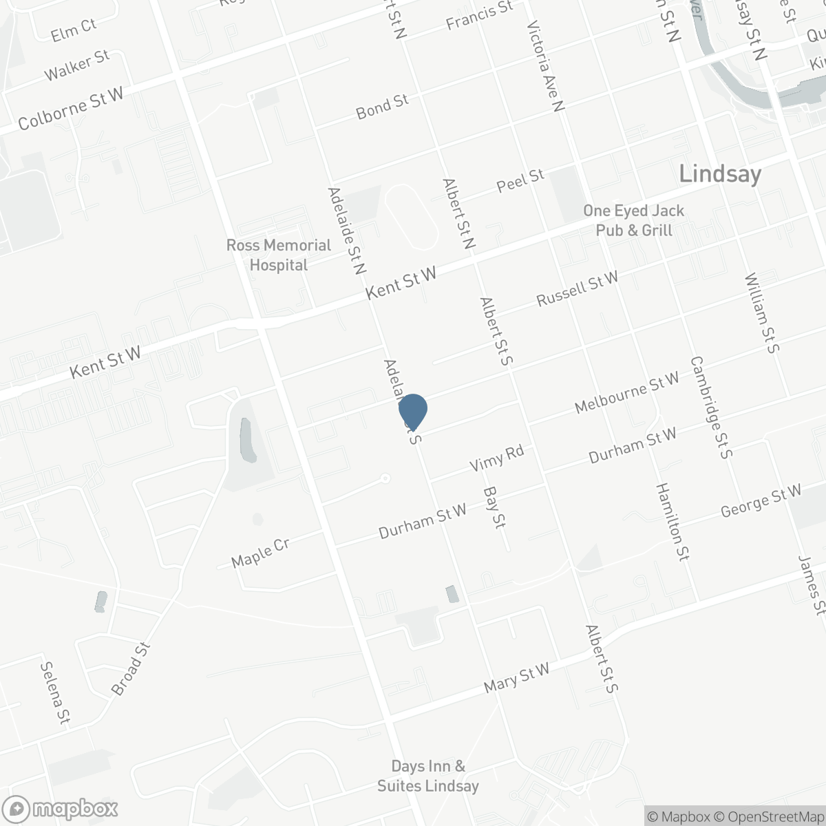30 ADELAIDE STREET S, Lindsay, Ontario K9V 3J7